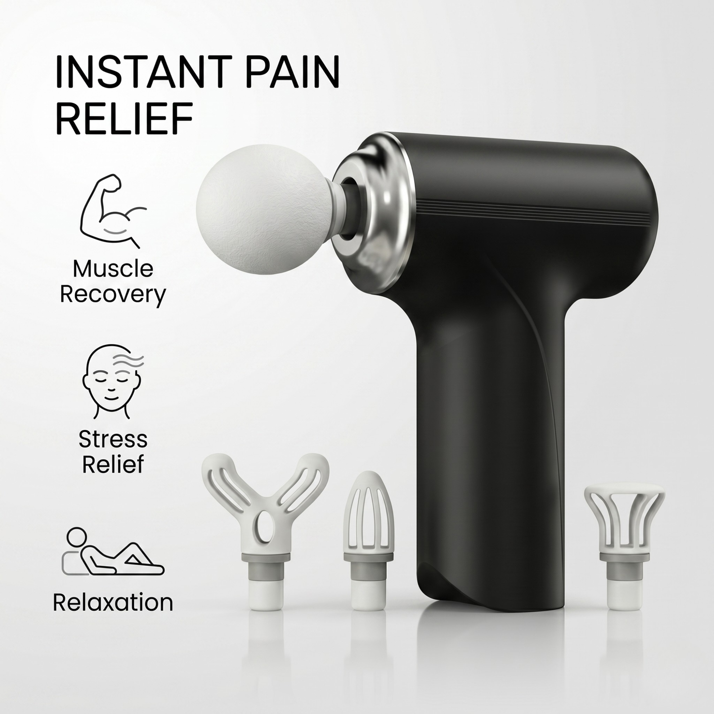 Deep Tissue Body Massager Gun for Pain Relief & Muscle Recovery